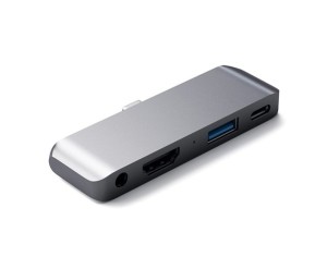 Rozdzielacz USB-C dla Apple iPad Pro, Space Grau