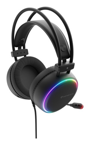 Słuchawki/zestaw słuchawkowy GENESIS NSG-2307 przewodowa opaska na głowę gaming USB typu-A czarny - 2671736