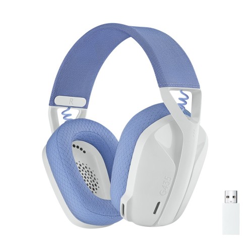 Słuchawki bezprzewodowe G435 LIGHTSPEED białe - EMEA - 2693626