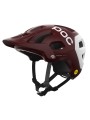 Kask rowerowy POC TECTAL RACE MIPS bordowo-biały M - 2653684