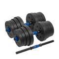 Hantle bitumiczne regulowane z łącznikiem 2x15kg REBEL ACTIVE (WYPRZEDAŻ) - 2693864