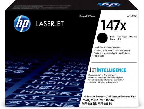 HP LaserJet Oryginalny czarny toner o wysokiej wydajności 147X - 1932372