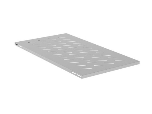 PÓŁKA DO SZAF 19" 1000MM SZARA LANBERG (1U/480X870MM UDŹWIG DO 120KG, MONTAŻ 4 PUNKTOWY) - 2673732
