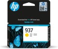 HP Oryginalny wkład z żółtym atramentem 937 - 2495635