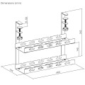 MACLEAN ORGANIZER PODBIURKOWY NA KABLE MC-104 W - 2694285
