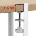 MACLEAN ORGANIZER PODBIURKOWY NA KABLE, MAX. OBCIĄŻENIE 5KG, MAX. 728MM, 2 POZIOMY, BIAŁY MC-102 W - 2694299