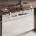 MACLEAN ORGANIZER PODBIURKOWY NA KABLE, MAX. OBCIĄŻENIE 5KG, MAX. 728MM, 2 POZIOMY, BIAŁY MC-102 W - 2694294