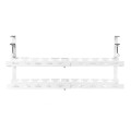 MACLEAN ORGANIZER PODBIURKOWY NA KABLE, MAX. OBCIĄŻENIE 5KG, MAX. 728MM, 2 POZIOMY, BIAŁY MC-102 W - 2694302