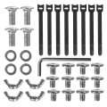 MACLEAN ORGANIZER PODBIURKOWY NA KABLE, MAX. OBCIĄŻENIE 5KG, MAX. 728MM, 2 POZIOMY, BIAŁY MC-102 W - 2694296