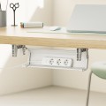 MACLEAN ORGANIZER PODBIURKOWY NA KABLE/ PRZEDŁUŻACZ, MAX. OBCIĄŻENIE 5KG, BIAŁY MC-106 W - 2694331