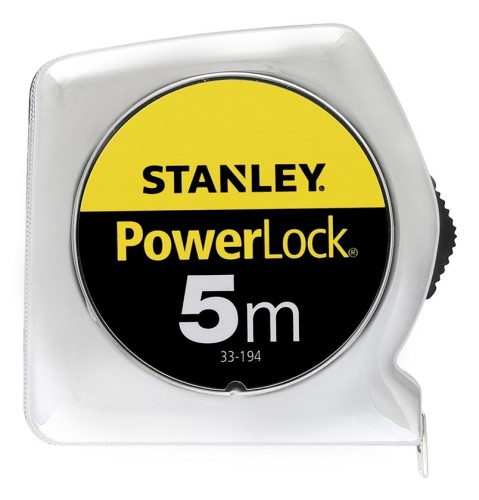 Stanley 1-33-194 taśma miernicza 5 m Kopolimer akrylonitrylo-butadieno-styrenowy (ABS) Czarny, Żółty - 2694566