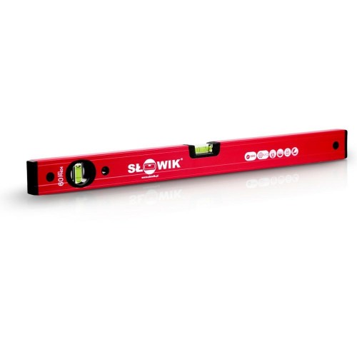 SŁOWIK POZIOMNICA CZERWONA P04  600mm - 2694585
