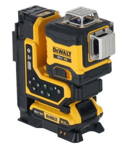18V XR 3x360 zielony laser sterowany pilotem 1X2Ah - 2694590