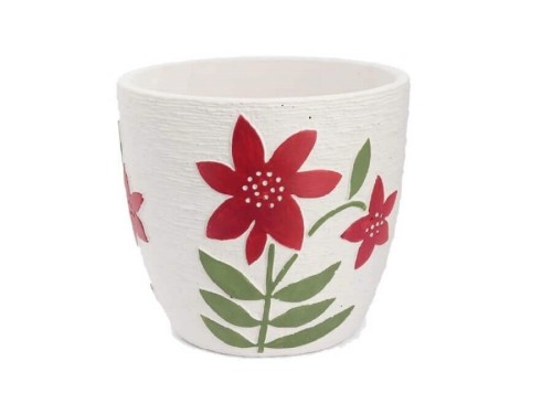 RITUALI DOMESTICI NATALIA Osłonka na doniczkę 23 cm - 2676697