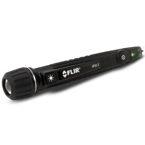 FLIR VP52-2 Tester di tensione senza contatto CAT IV 1000 V LED, Vibrazione, Acustico Kieszeń Czarny