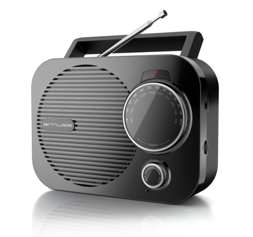 Przenośne Radio Muse M-050 R, Czarny - 2669731