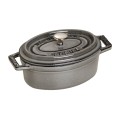 Mini garnek żeliwny owalny Staub - 250 ml, Grafitowy - 2626423