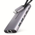 Axagon HMC-6G2L stacja dokująca Przewodowa USB 3.2 Gen 2 (3.1 Gen 2) Type-C Aluminium - 2587773