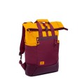 Plecak na laptop 15.6" 25L Rivacase 5321 bordowo-żółty - 2590117