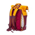 Plecak na laptop 15.6" 25L Rivacase 5321 bordowo-żółty - 2590129