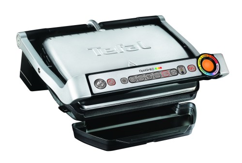 Grill Tefal OptiGrill GC712D34 (stołowy-zamknięty; 2000W; kolor inox) (WYPRZEDAŻ) - 2626557