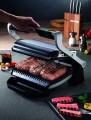 Grill Tefal OptiGrill GC712D34 (stołowy-zamknięty; 2000W; kolor inox) (WYPRZEDAŻ) - 2626563