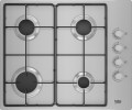 Beko HIBG64120SX płyta kuchenna Stal nierdzewna Wbudowany 60 cm Gaz 4 stref(y) - 2691478