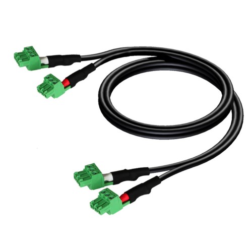 AUDAC CLA830 kabel sygnałowy 0,5 m Czarny, Zielony - 2669216