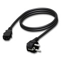 adam hall CAB 490 3 Czarny 3 m Wtyczka zasilająca typu E IEC 320 - 2669218