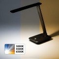 MACLEAN LAMPKA BIURKOWA LED, MAX. 9W, 220-240V AC, MOŻLIWOŚĆ ZMIANY BARWY, ŚCIEMNIALNA, 450LM MCE614 B - 1358653