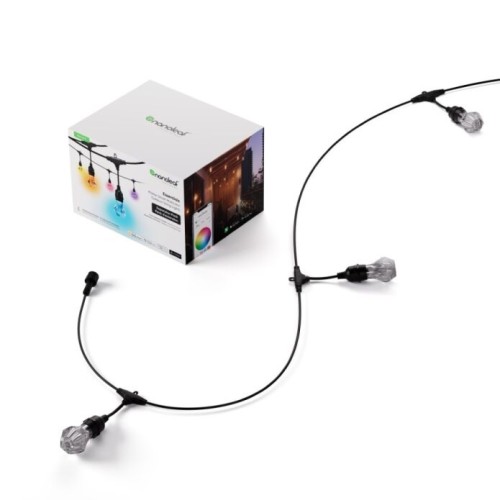 Nanoleaf Essentials Matter Smart Multikolorowa Outdoor String Lights Expansion 15m - 2670428