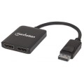 Rozdzielacz AV Splitter DisplayPort 1x2 4K*30Hz MST Hub - 973421