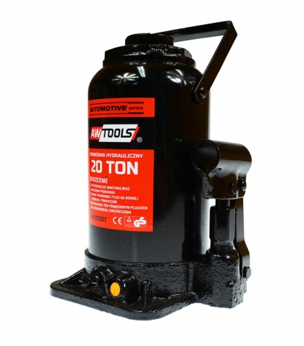 AWTOOLS Dźwignik hydrauliczny tłokowy/słupkowy 20 TON 235 - 445mm - 2693130