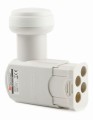 Opticum LQP 04H konwerter LNB 10,7 - 12,75 GHz Biały - 2666138