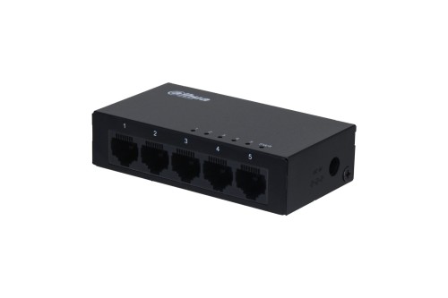 Dahua Technology Access PFS3005-5GT-V2 Nie zarządzany L2 Gigabit Ethernet (10/100/1000) Czarny - 2665478