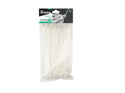 OPASKA PLASTIK BIAŁA  8,8x550/100szt - 2693048