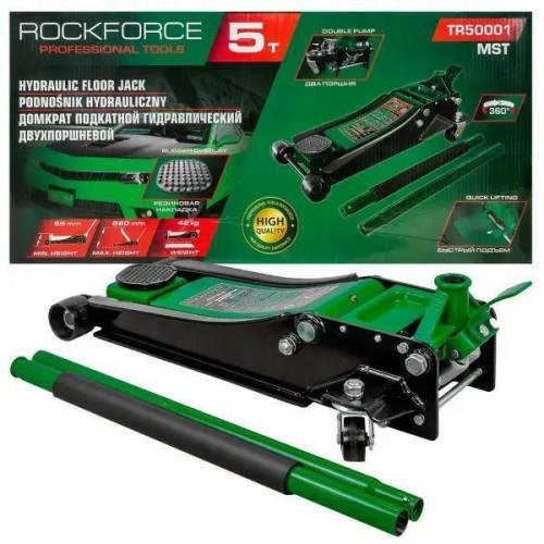 Dźwignik Rockforce żaba 5T 95-560mm niski - 2693135