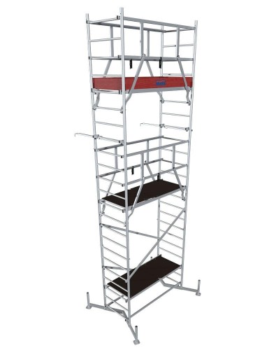 Rusztowanie Krause ClimTec kompletne 7m aluminiowe bazowe+2 kondygnacje - 2693246