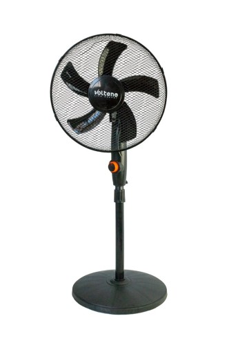 VOLTENO WENTYLATOR PODŁOGOWY CZARNY 40cm PODSTAWA OKRĄGŁA - 2691715