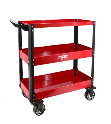 AW wózek warsztatowy metalowy 3 poziomy / 150kg - 2693310