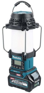 Makita Radio MR009GZ 12/14,4/18/40V XGT MR009GZ z lampą i latarką