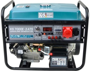 Generator benzynowy KS 7000E-3 ATS 230/400V, rozruch elektryczny