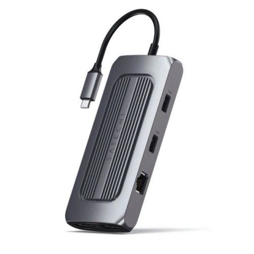 Satechi USB-C Wieloportowy adapter MX gwiezdny szary - 2692330