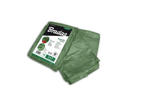 Plandeka zielona 120g 10x10m - 2691943