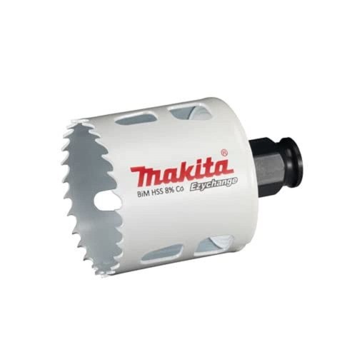 MAKITA OTWORNICA BIM HSS-Co 8%  52mm EZYCHANGE METAL, STAL, ALU, DREWNO, PVC - 2693055