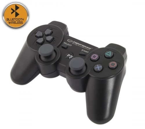 Gamepad bezprzewodowy Esperanza EGG109K (PS3; kolor czarny) (WYPRZEDAŻ) - 2692241