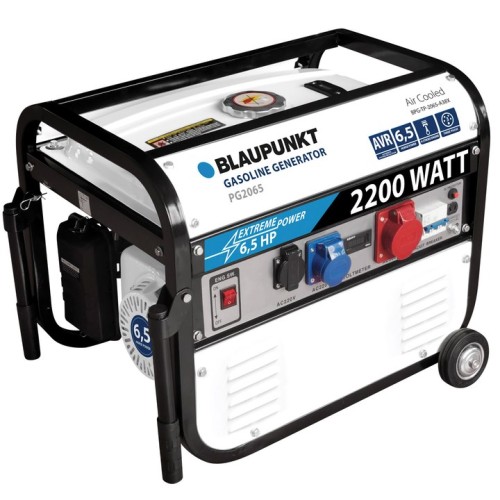 Agregat prądotwórczy / generator 2,2 kW Blaupunkt 6,5 KM BPG-TP-2065-A38X (WYPRZEDAŻ) - 2693368