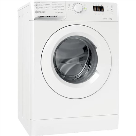INDESIT | Pralka | MTWA 71252 W EE | Klasa efektywności energetycznej E | Załadunek od przodu | Pojemność prania 7 kg | 1200 obr./min | Głębokość: 54 cm | Szerokość 59,5 cm | Wyświetlacz | DOPROWADZIŁ - 2695632