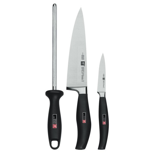 zestaw 2 noży + ostrzałka Zwilling Five Star - 2695946