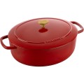 Garnek żeliwny owalny Ballarini Bellamonte - Czerwony, 5.5 ltr - 2695078